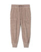 コットンコーデュロイ 裾リブパンツ WUSC1677