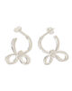 BAR JewelleryTINY FIOCCO シルバーピアス