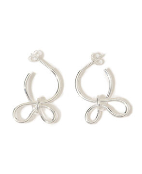 BAR JewelleryTINY FIOCCO シルバーピアス