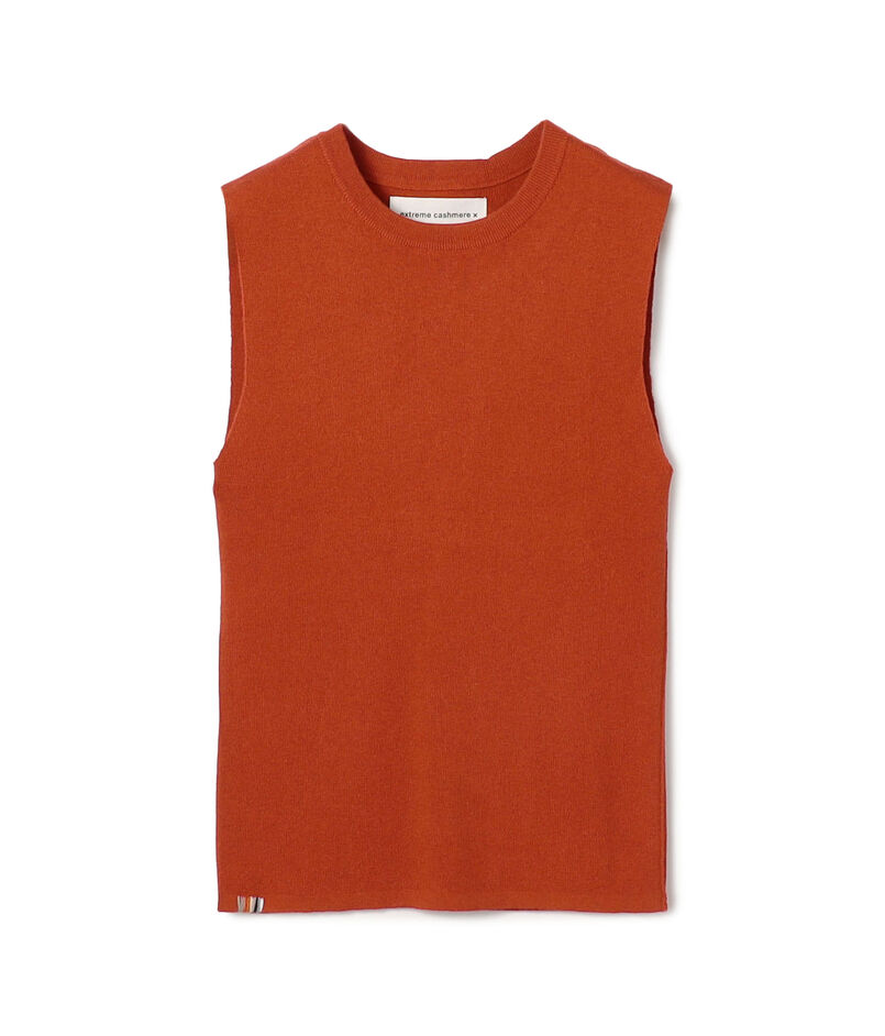extreme cashmere スリーブレストップス