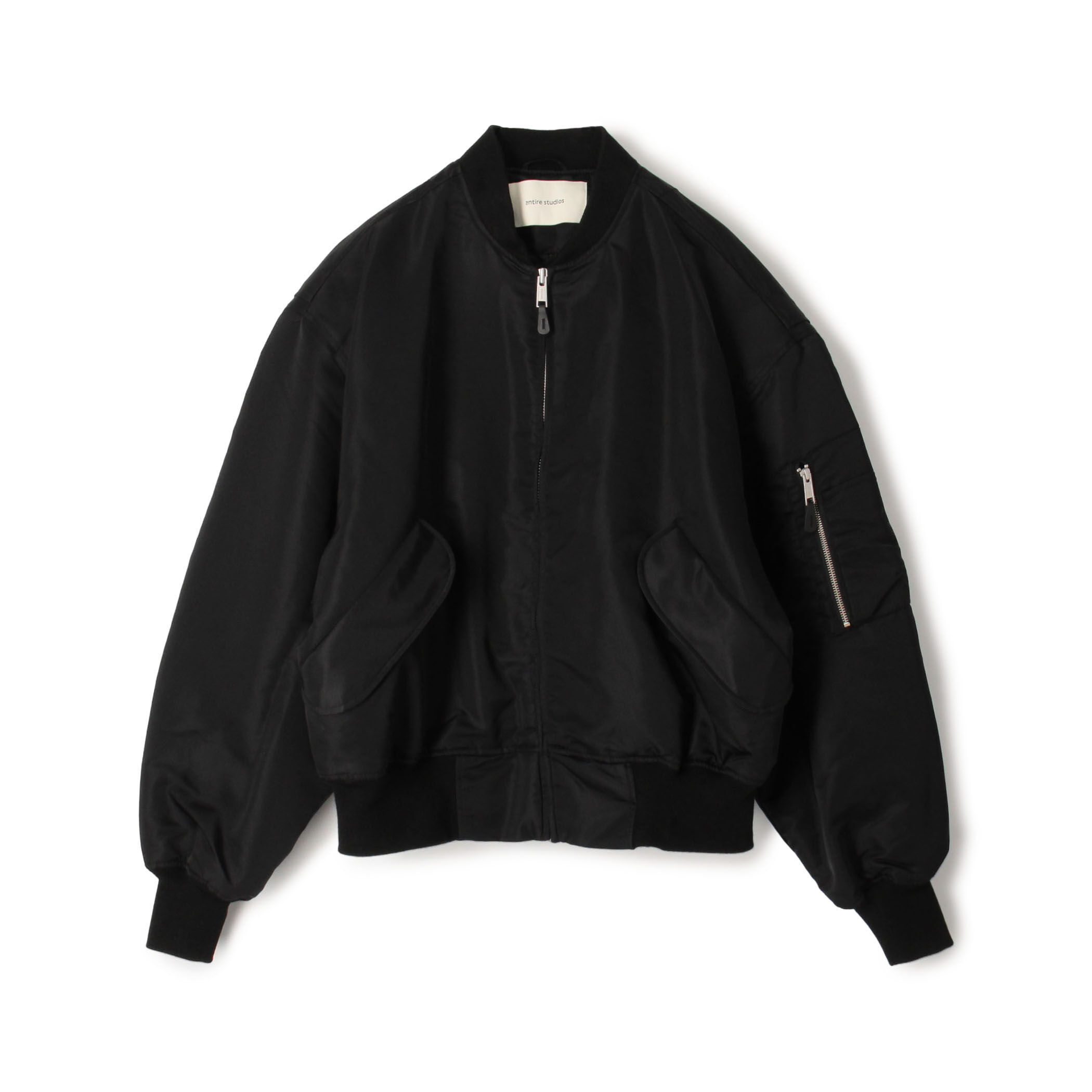 【新品】Bambi× 黒★サテンボンバージャケット★中綿ジャケット entire studios BROAD ボンバージャケット｜トゥモローランド 公式サイト