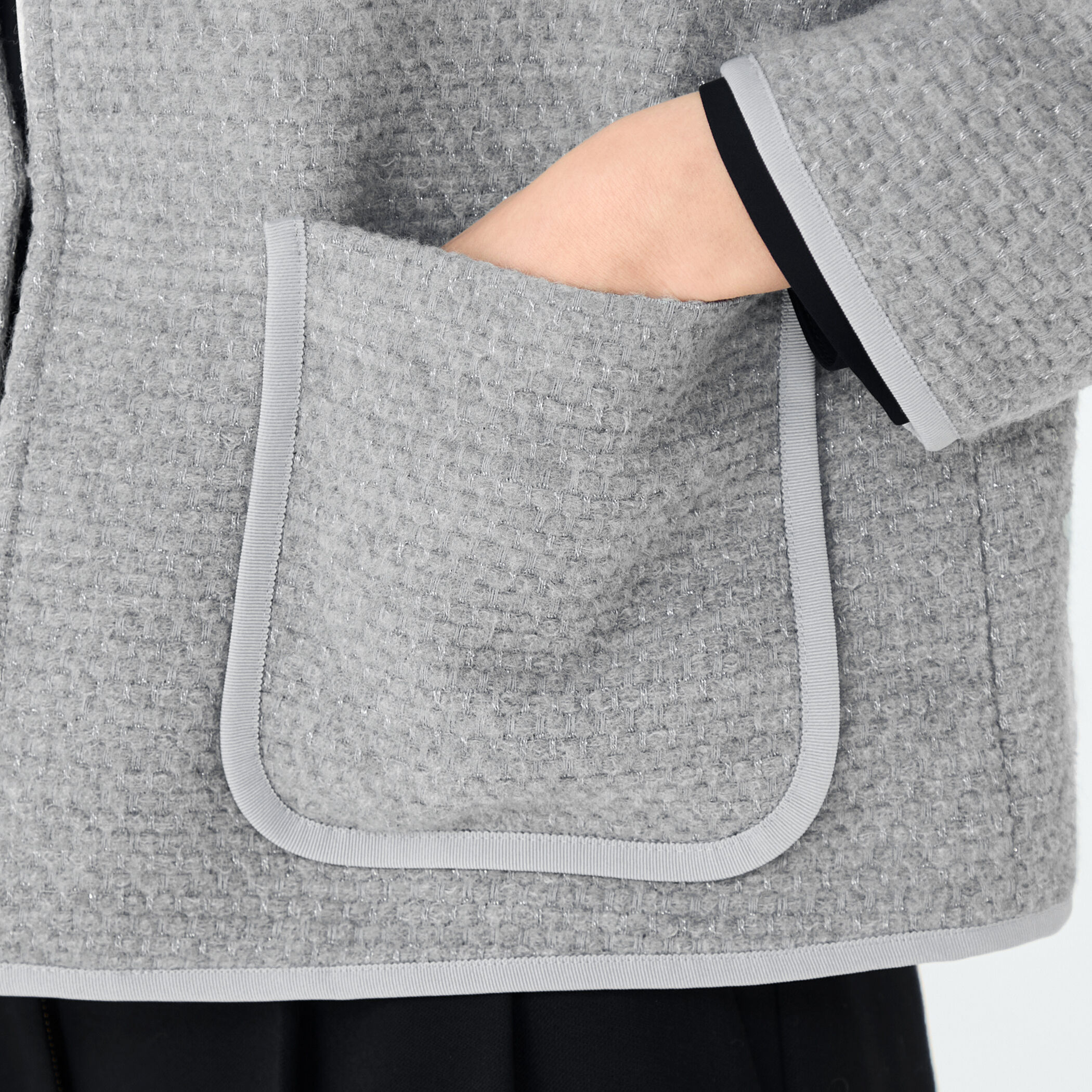 ファンシードビー クルーネックジャケット｜トゥモローランド 公式通販