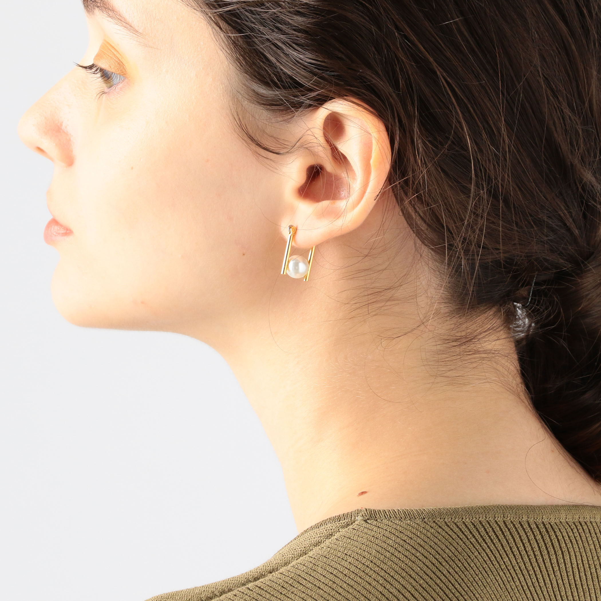 別注】januka×TOMORROWLAND パールコンビピアス