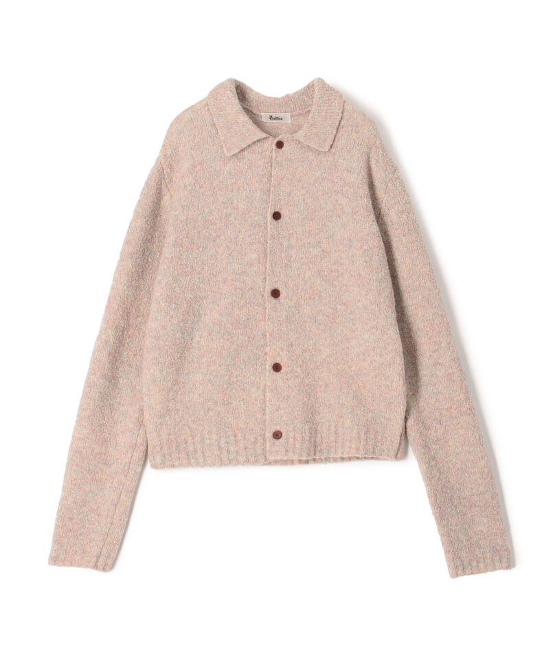 ■ブークレーニット ポロカーディガン