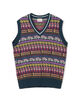 Mai Tai コットンジャガード ニットベスト
