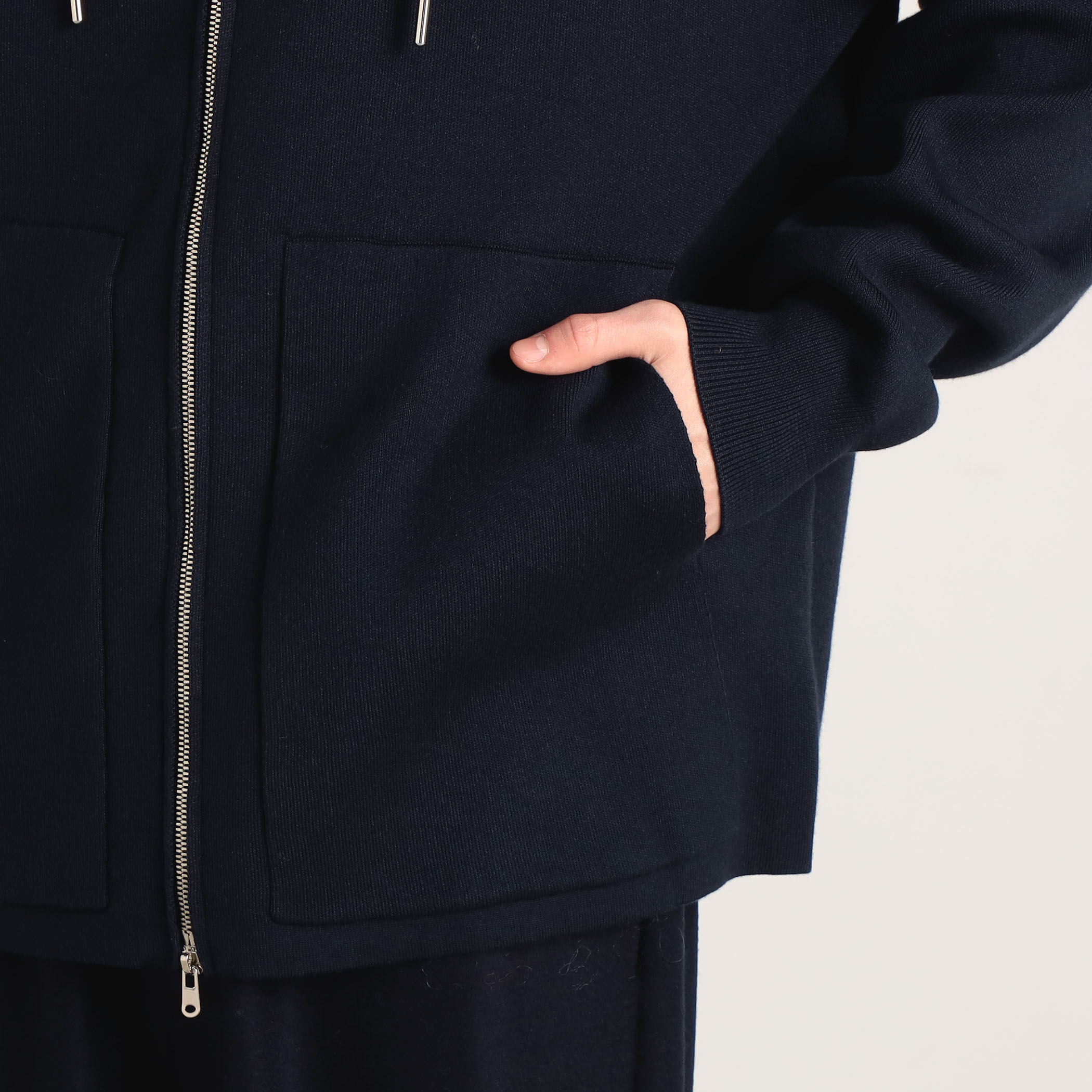 CABaN コットンカシミヤ ジップパーカ｜トゥモローランド 公式通販