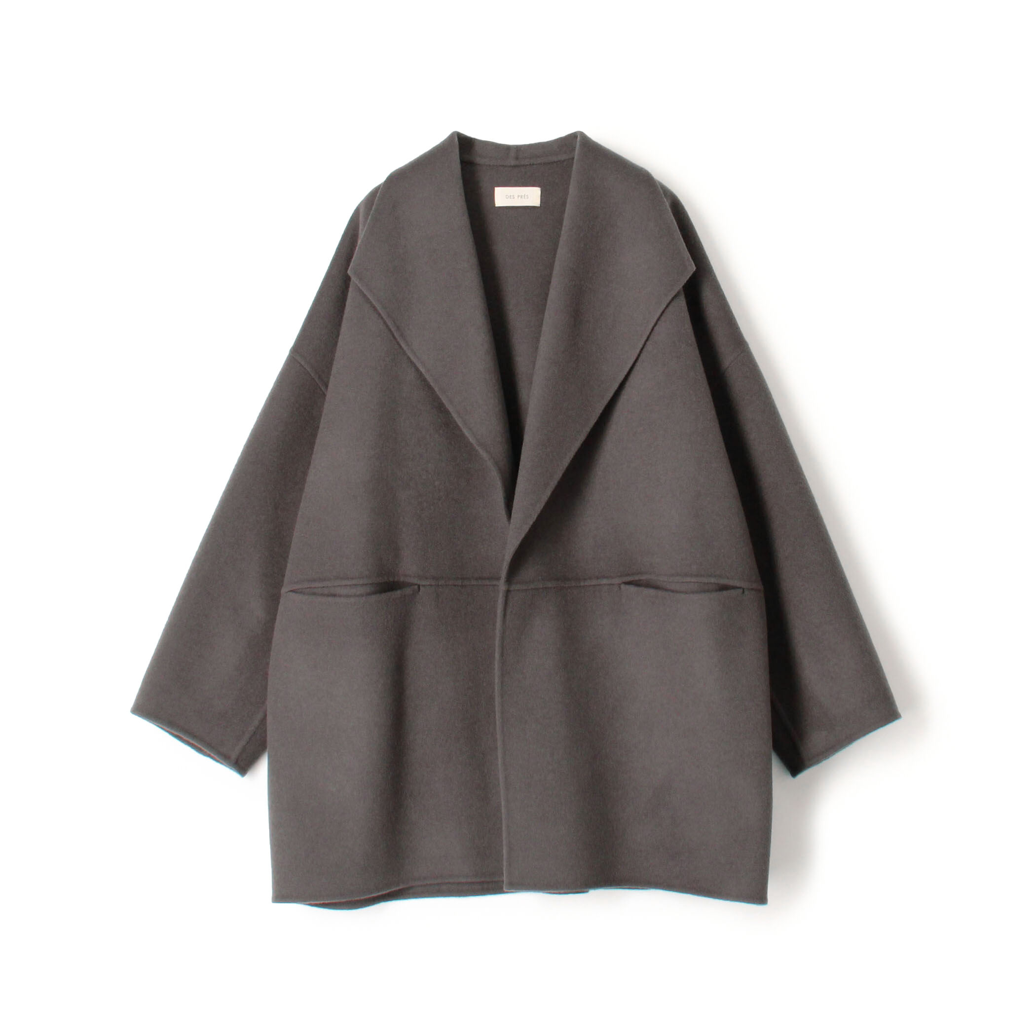 一部WEB限定】ダブルフェイスメルトンビーバー ショートコート