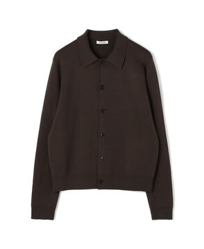 ELS cotton ポロカーディガン