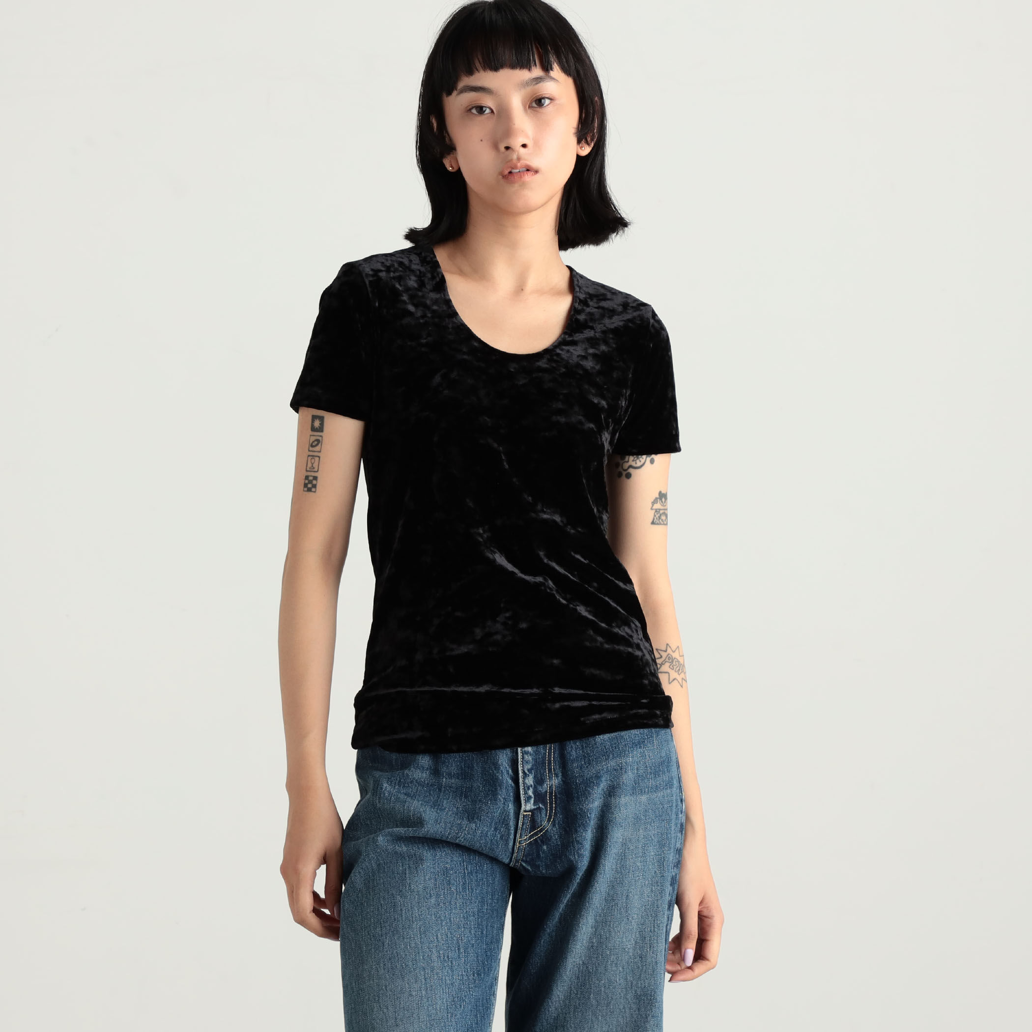 ○クラッシュベロアTシャツ｜トゥモローランド 公式通販