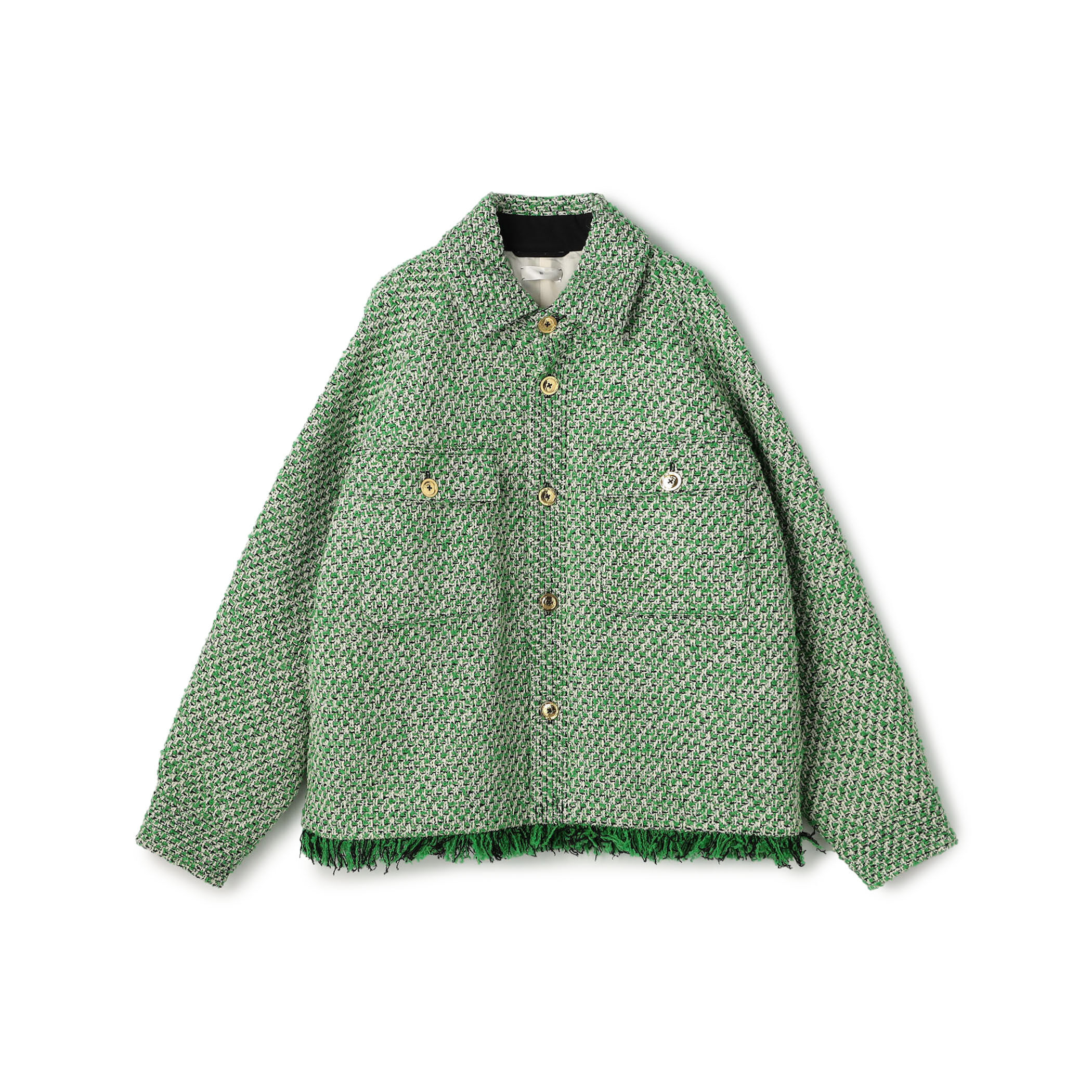 BEARDSLEY 2wayプルオーバー ツイード グリーン BEARDSLEY(ビアズリー)公式通販サイト | PAL CLOSET(パルクローゼット
