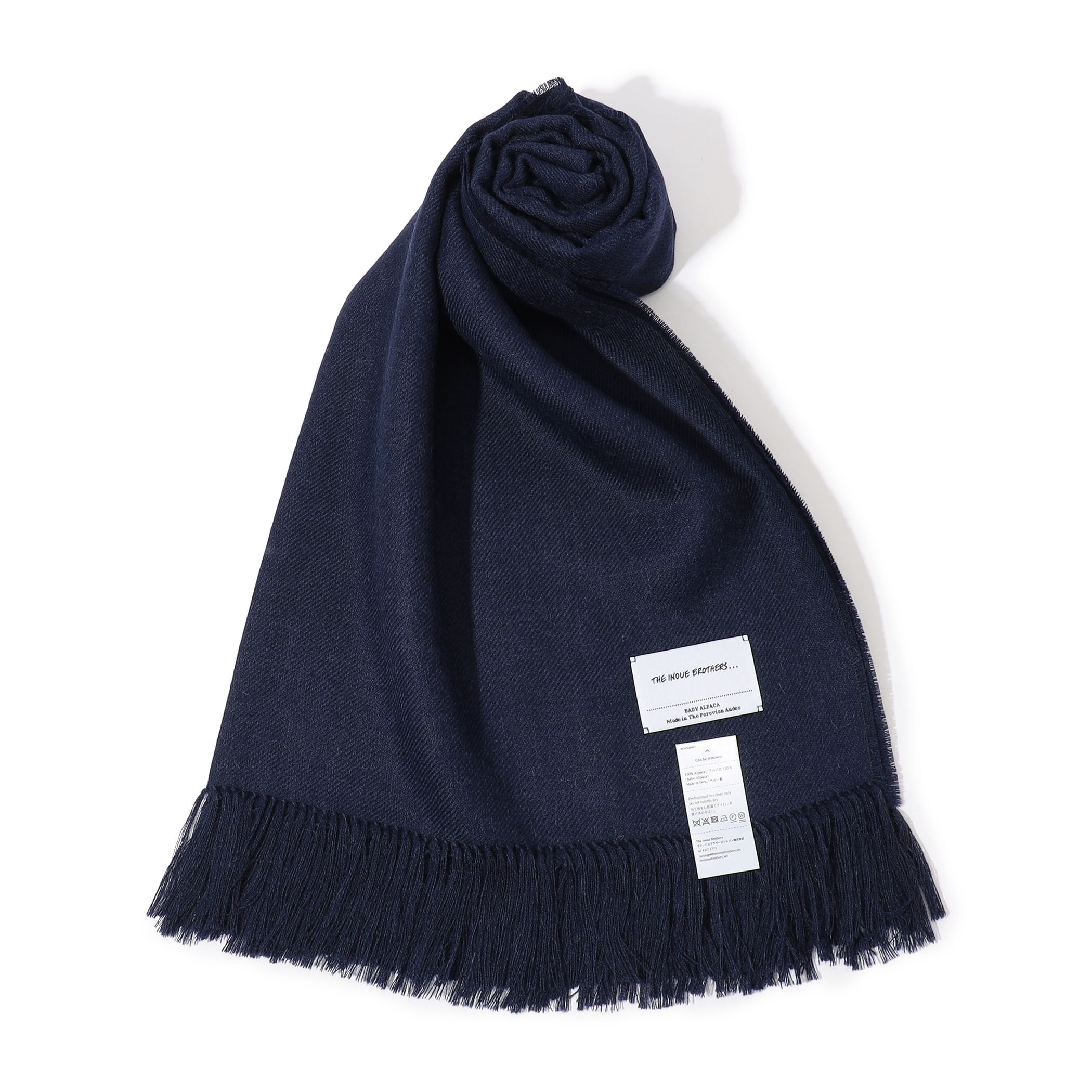 THE INOUE BROTHERS Non Brushed Large Stole