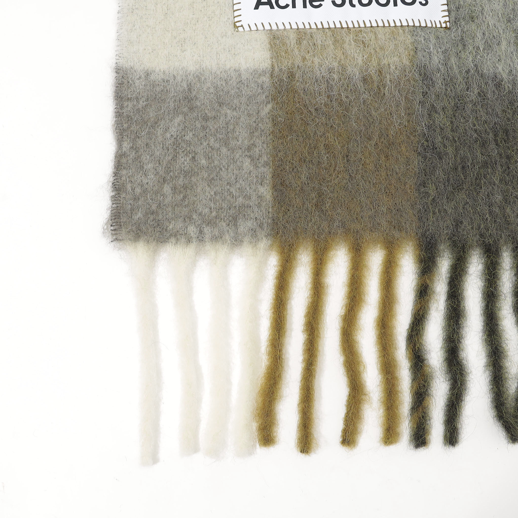 acne studios アクネストゥディオズ　チェック　ストール　ウール Acne Studios チェックストール｜トゥモローランド 公式通販