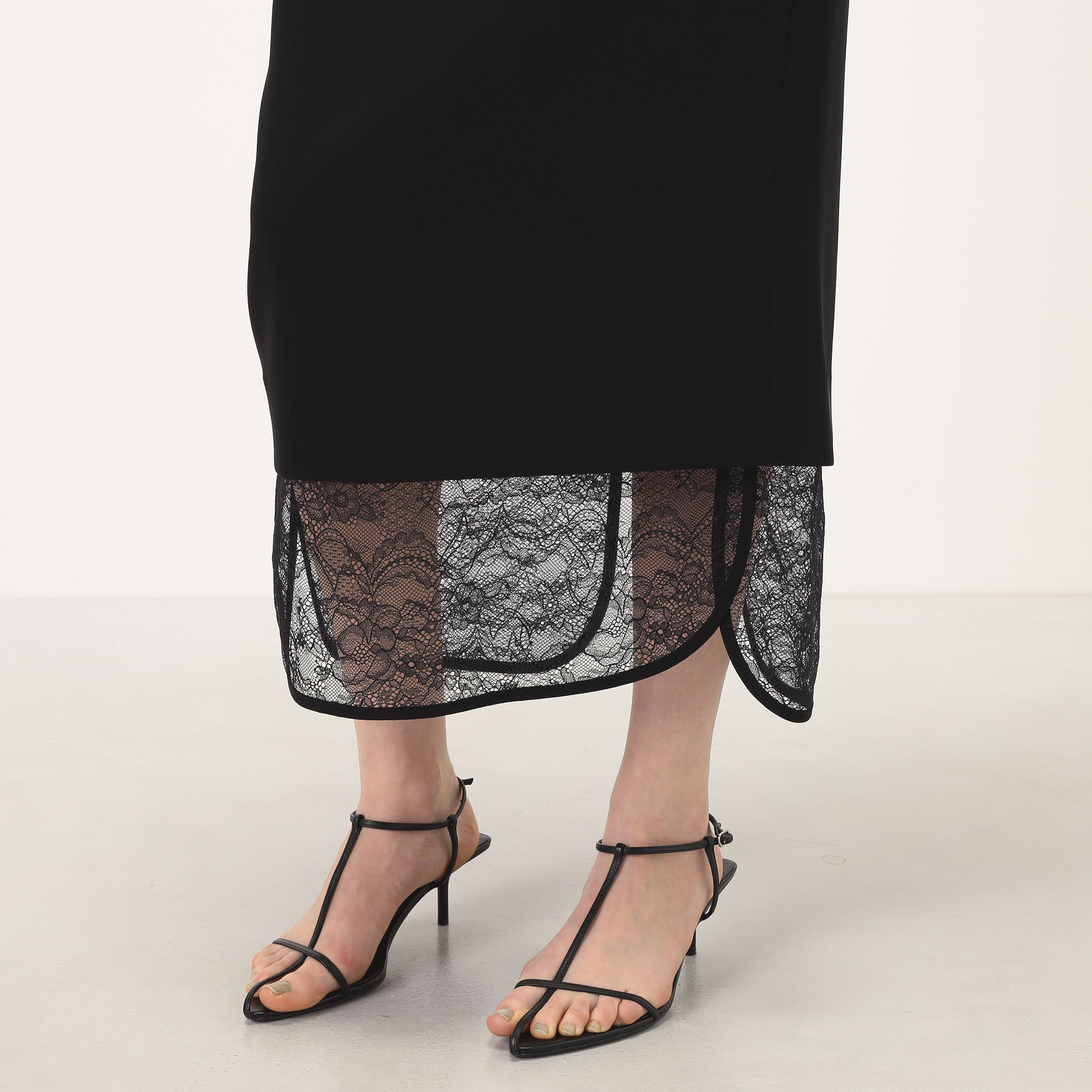 Mame Kurogouchi Raschel Lace Layered Skirt ラッセルレーススカート