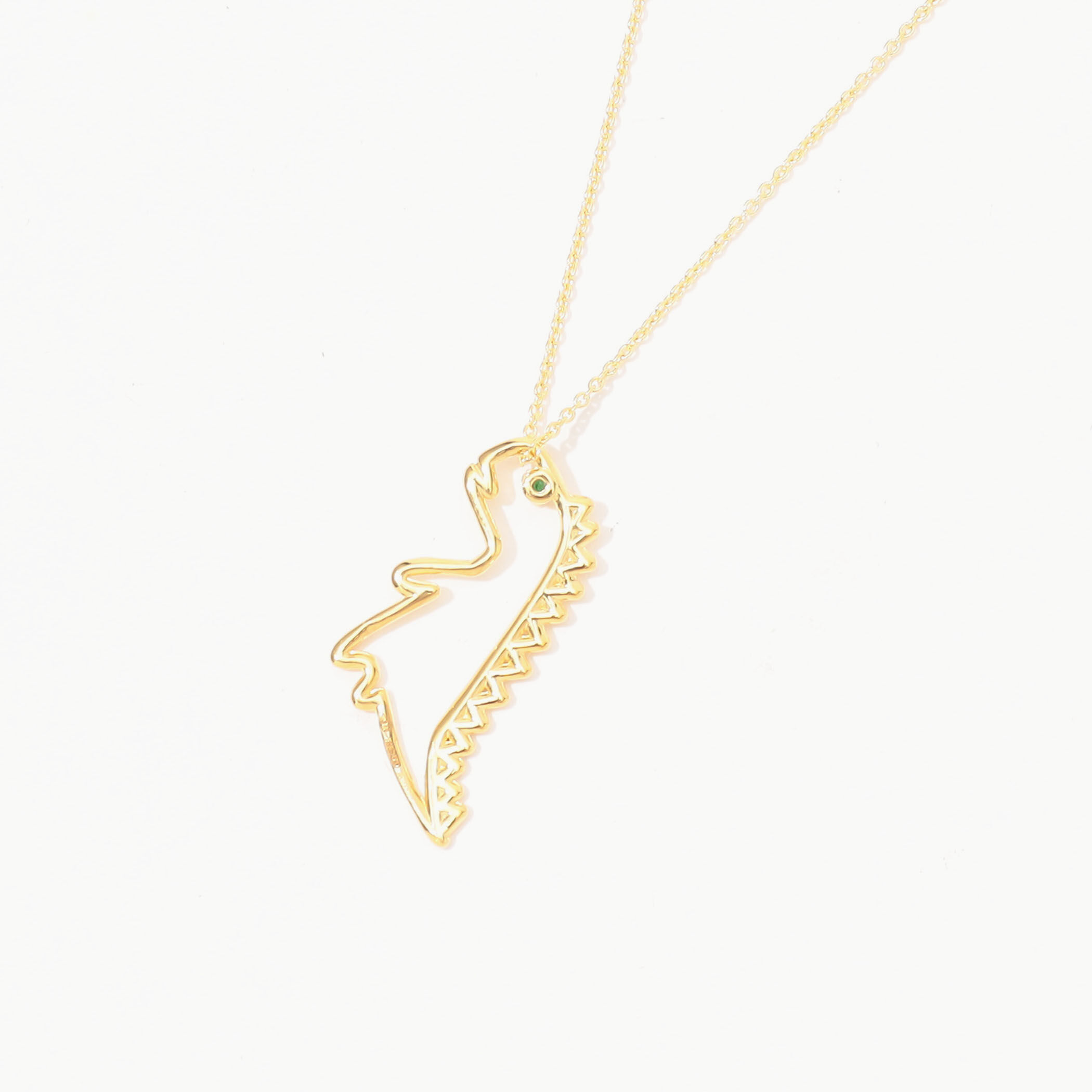 【美品】アリータ ヤシの木 ネックレストップ PALMERA エメラルド ALIITA公式通販】アリータ 9KYG チェーンネックレス パーム