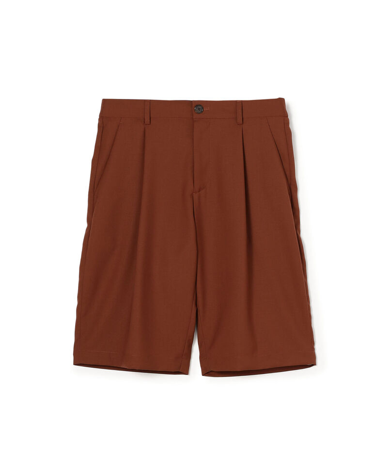 CABaN ウォッシャブルウール ワンタックショートパンツ CABaN ウォッシャブルウール ワンタックショートパンツ