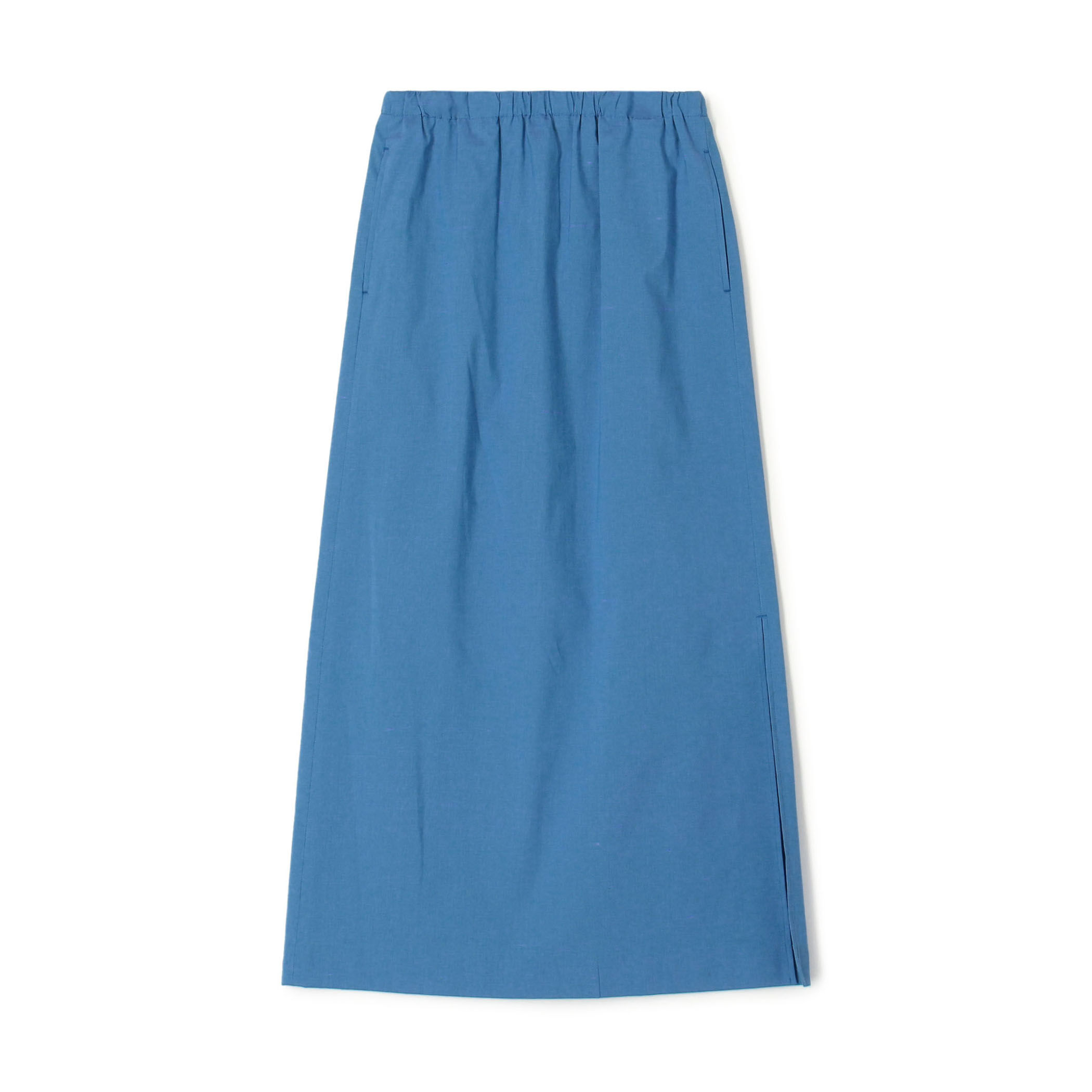 CABaN シルクネップストレッチ ロングスカート