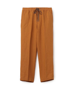 80リネン イージーパンツ