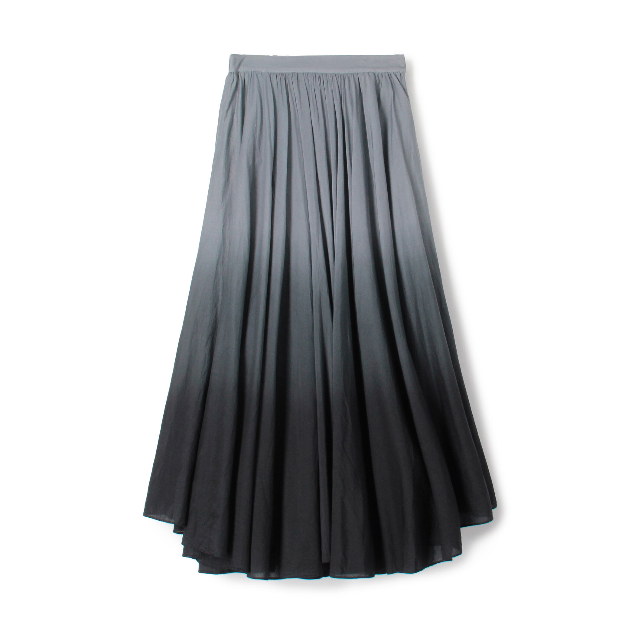 Gored Peasant Skirt in Green
