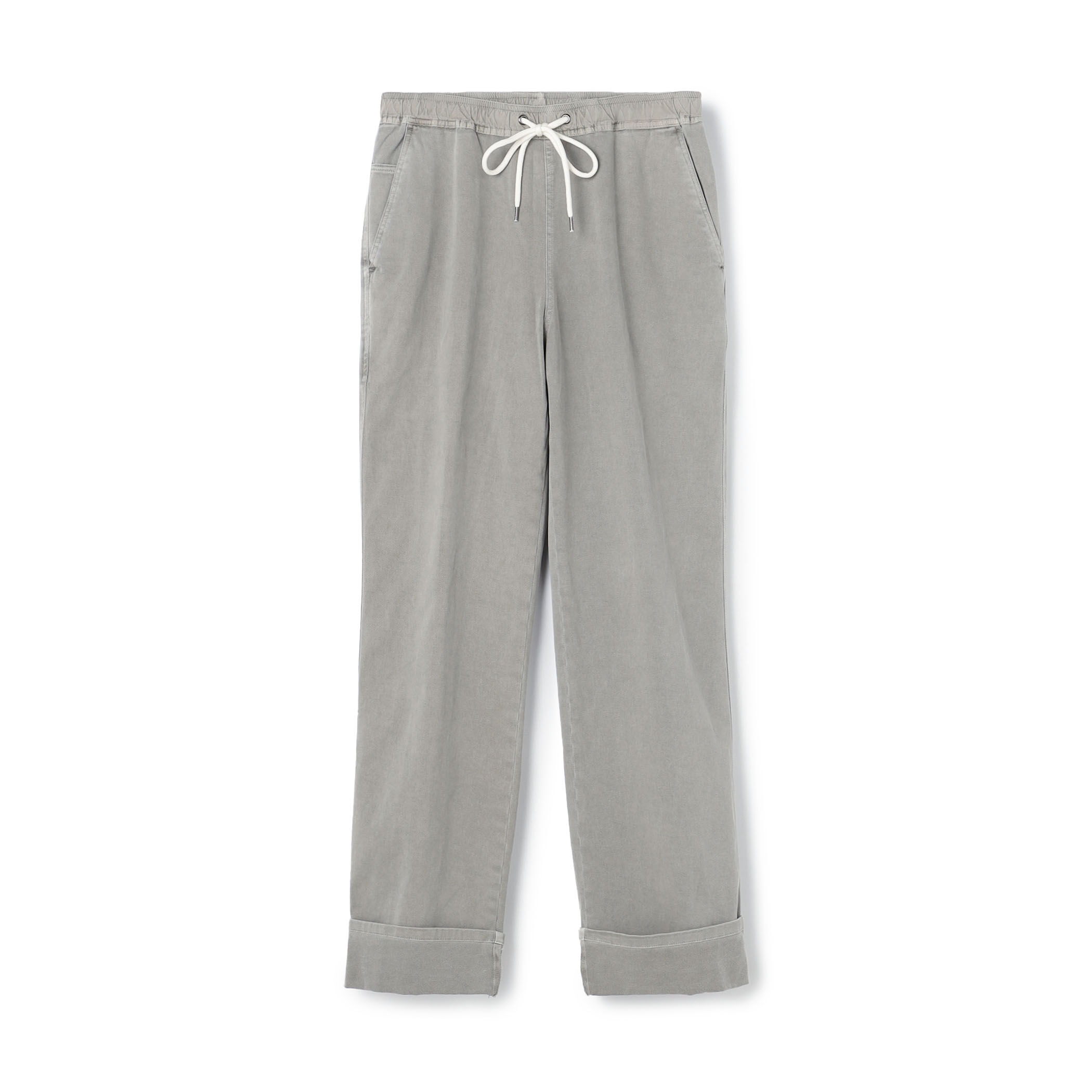 ブラッシュドコットン ツイルカフパンツ WBRT1971｜トゥモローランド