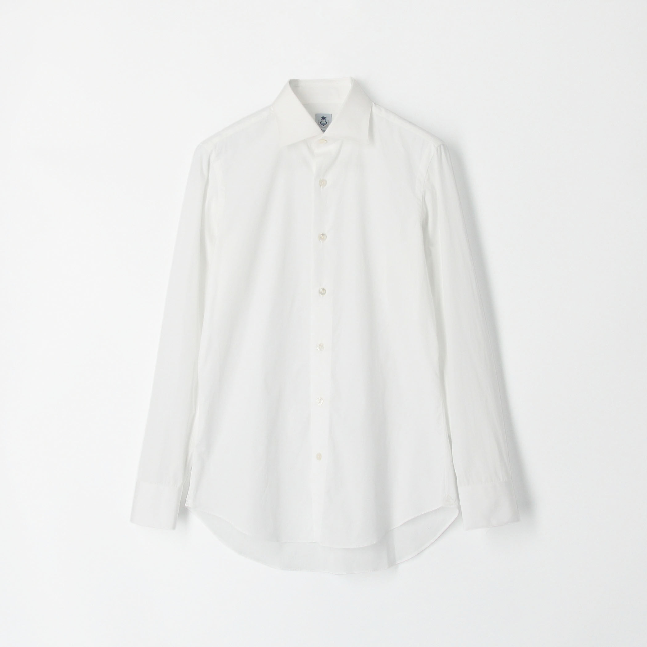 なし透け感Errico Formicola ドレスシャツ 38(S位)