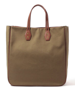 ■SegeN コットン&times;レザーコンビ トートバッグ