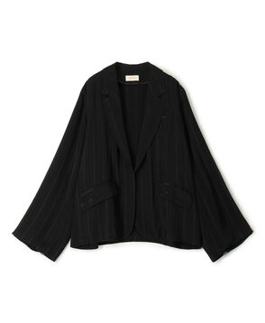 マルチストライプジャカード リラックスジャケット