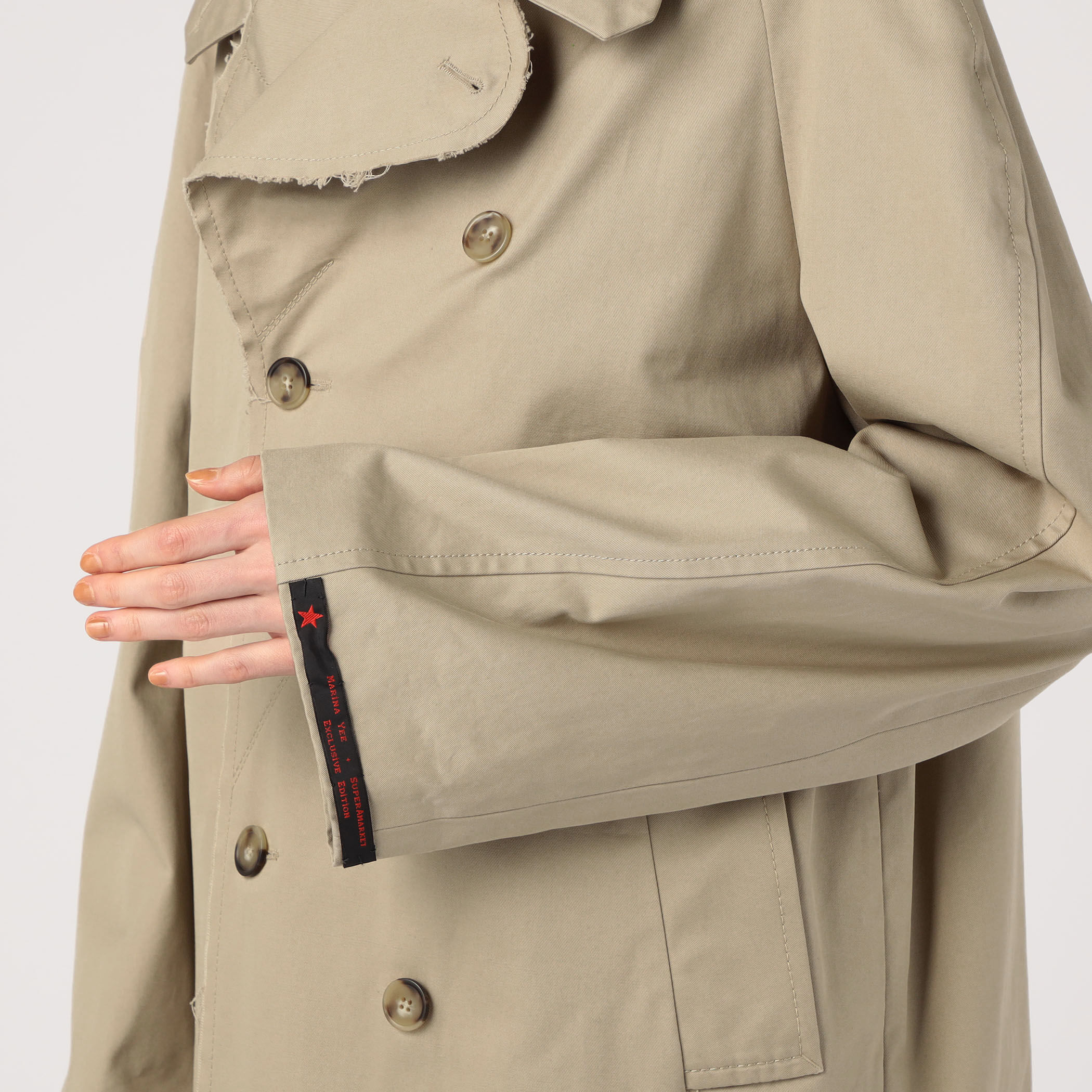 希少 Marina Yee M.Y. 2GENDER OVER COAT 別注】MARINA YEE MY 2GENDER OVERCOAT｜トゥモローランド 公式通販