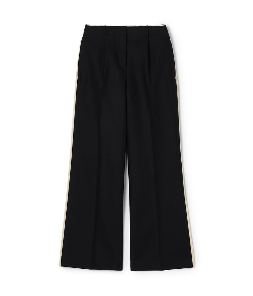 モヘヤリネンエンブロイダリーカッティング パンツ