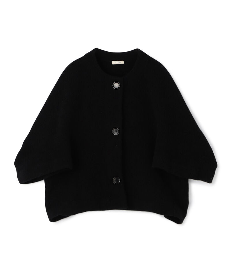 ライトウールニット クルーネックジャケット