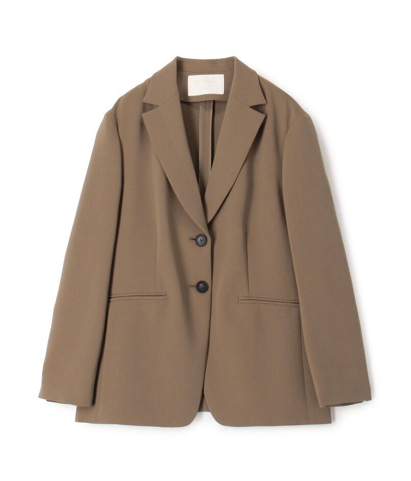 ライトダブルクロス 2Bテーラードジャケット