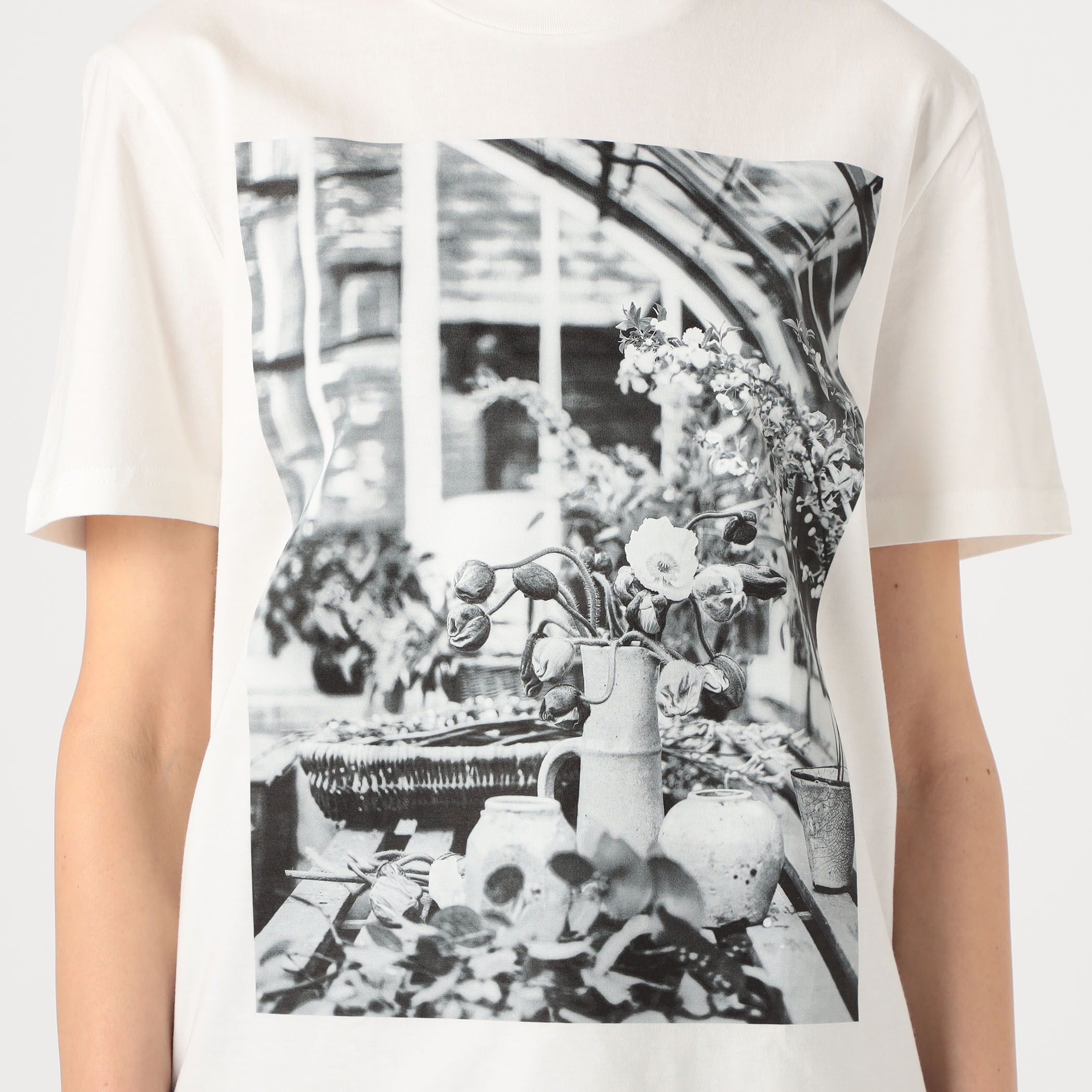 tシャツ 「別注」LISA KING  GREEN HOUSE　ハーフスリーブプルオーバー レディース 別注】LISA KING GREEN HOUSE ハーフスリーブプルオーバー