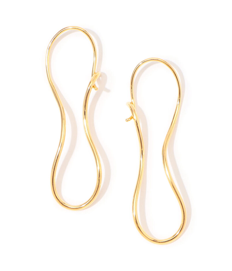 BAR Jewellery SMALL HARMONY ゴールドピアス