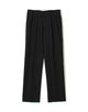 ポリエステルウール アウト1プリーツストレートスラックス CHAPLIN