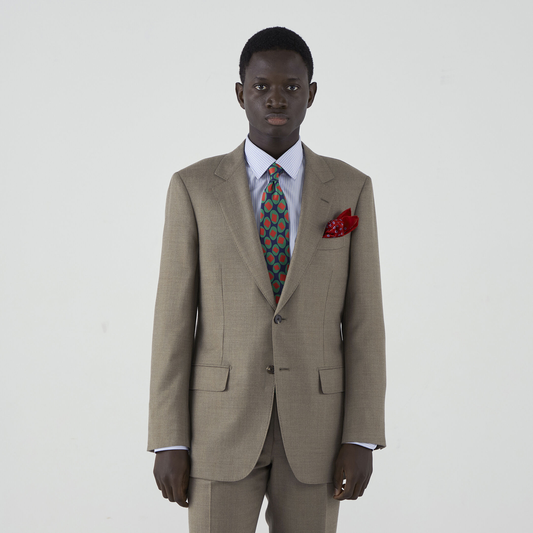 Super170'sウール シングルブレステッド2Bスーツ Magnifico