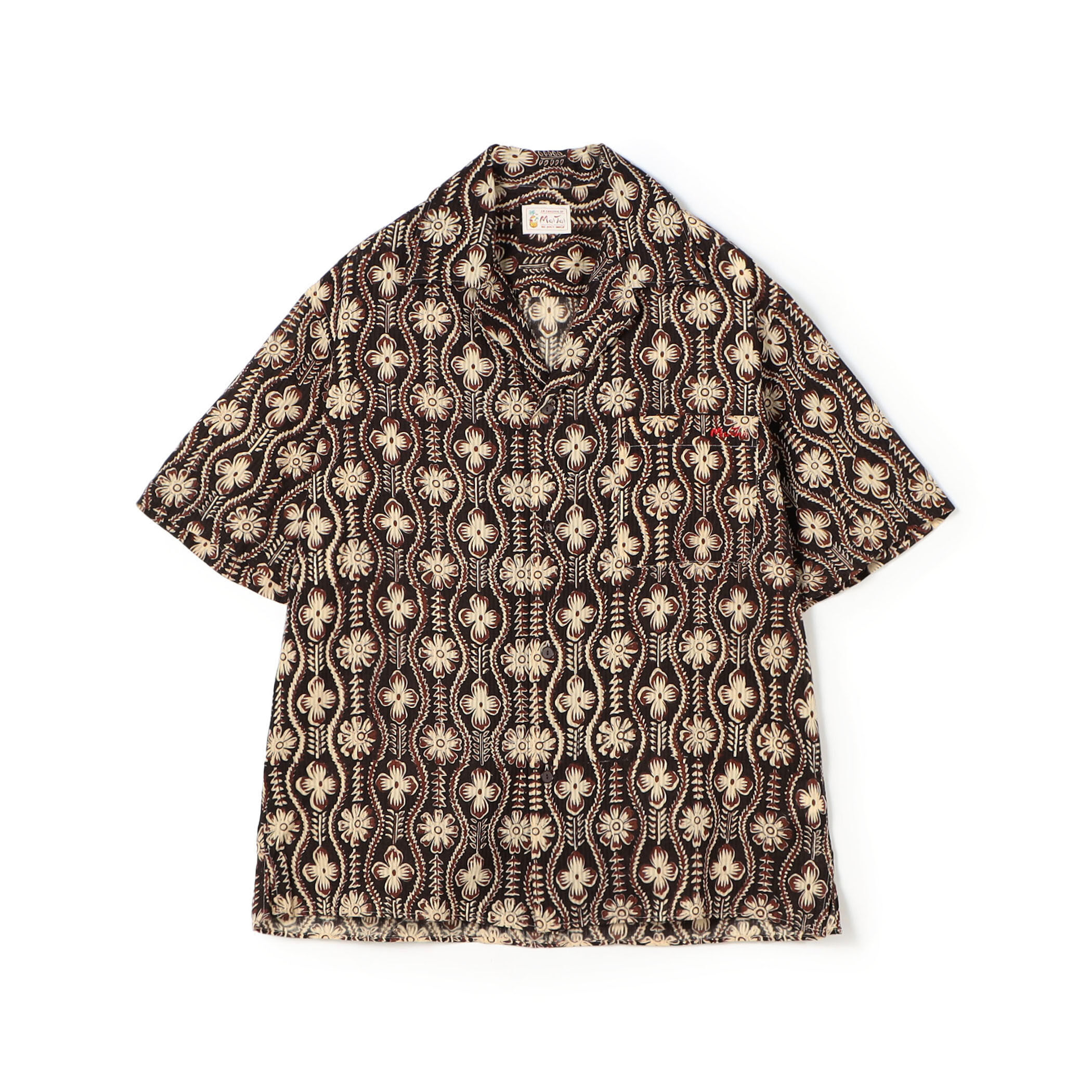 Mai Tai ブロックプリント 開襟シャツ｜トゥモローランド 公式通販