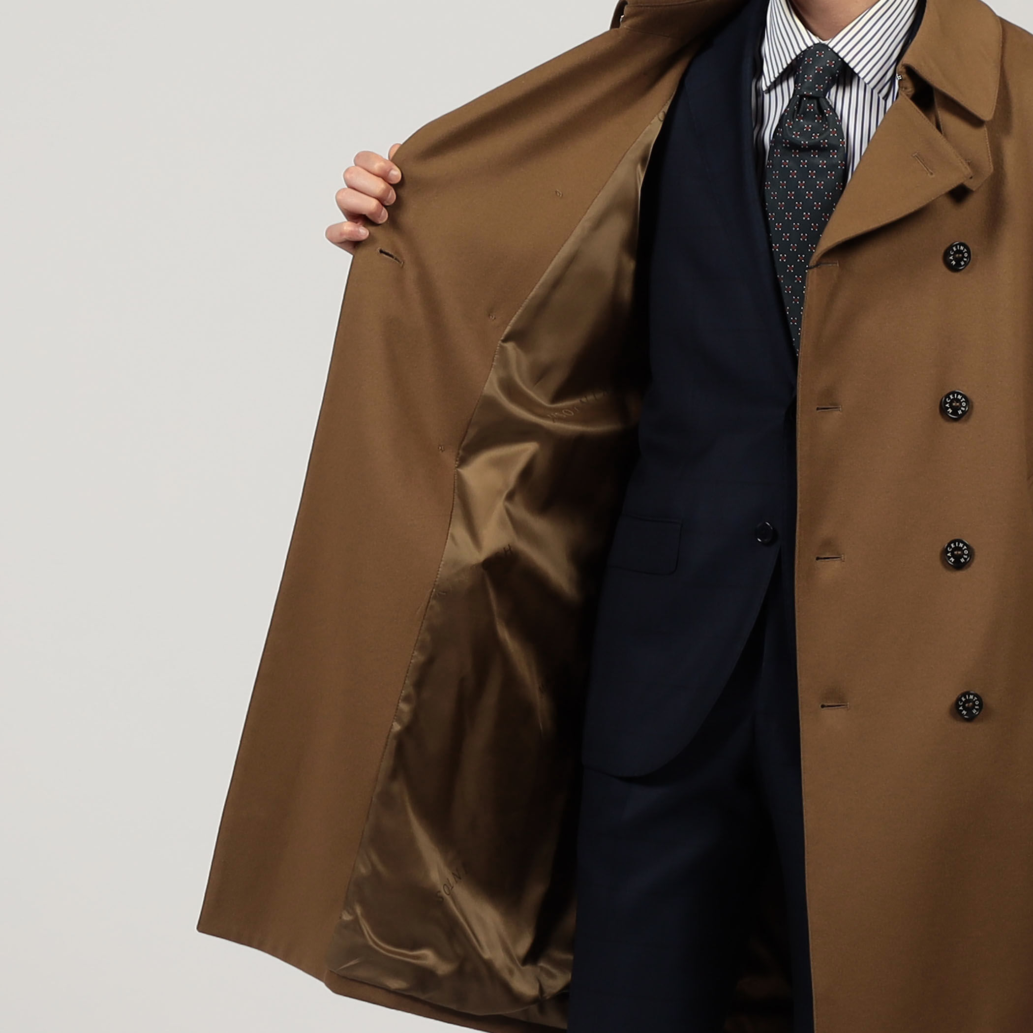 MACKINTOSH DUNKELD TRENCH ウール トレンチコート｜トゥモローランド 公式通販