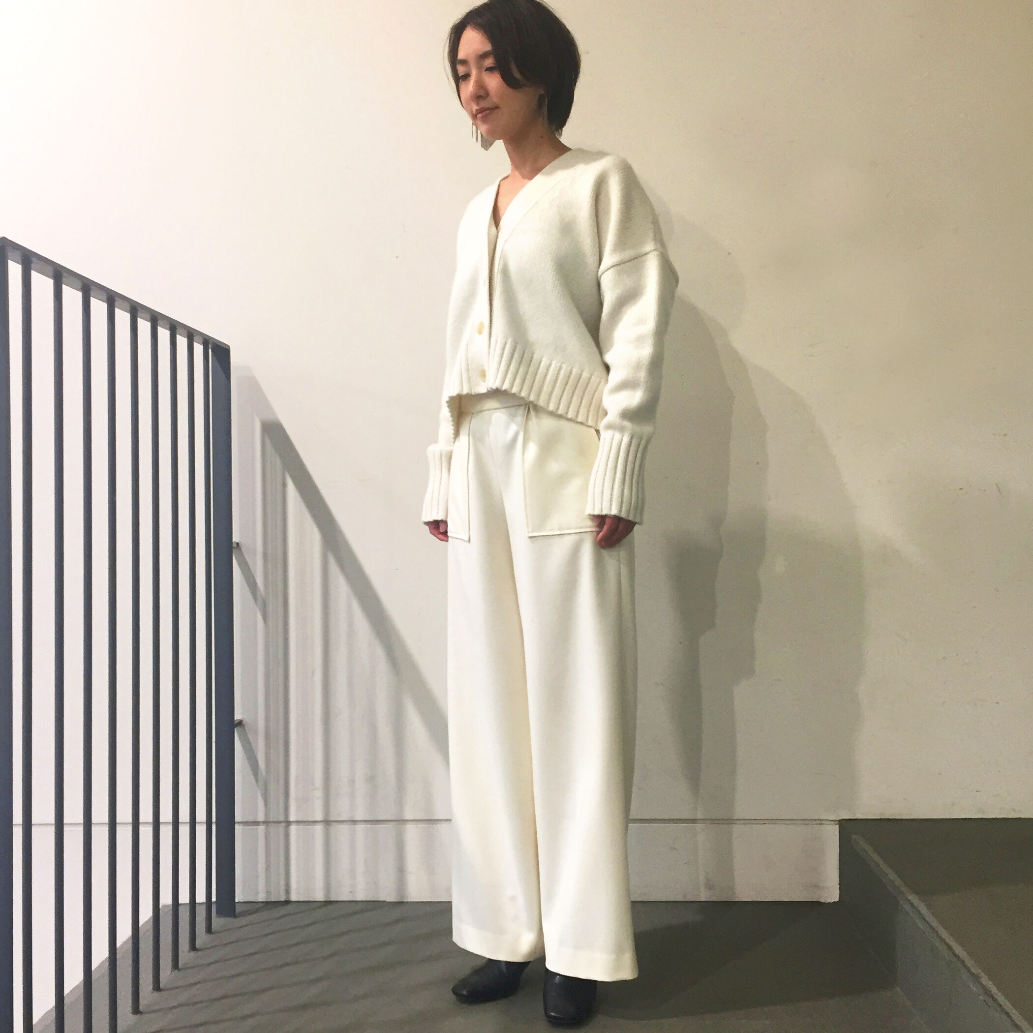 ウールカシミヤ Vネックカーディガン｜トゥモローランド 公式通販