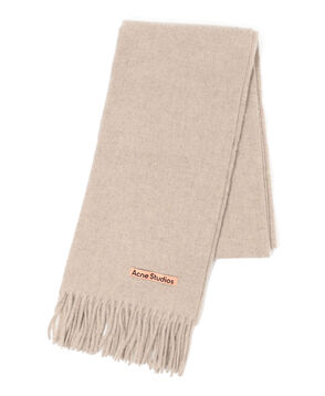 Acne Studios CANADA NARROW ウールフリンジストール