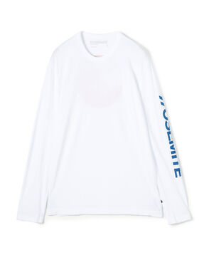YOSEMITE グラフィックプリント ロングスリーブプルオーバー MLJ3351AM