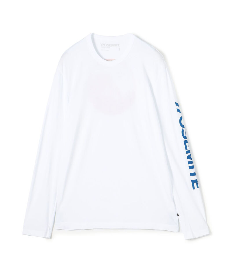 YOSEMITE グラフィックプリント ロングスリーブプルオーバー MLJ3351AM