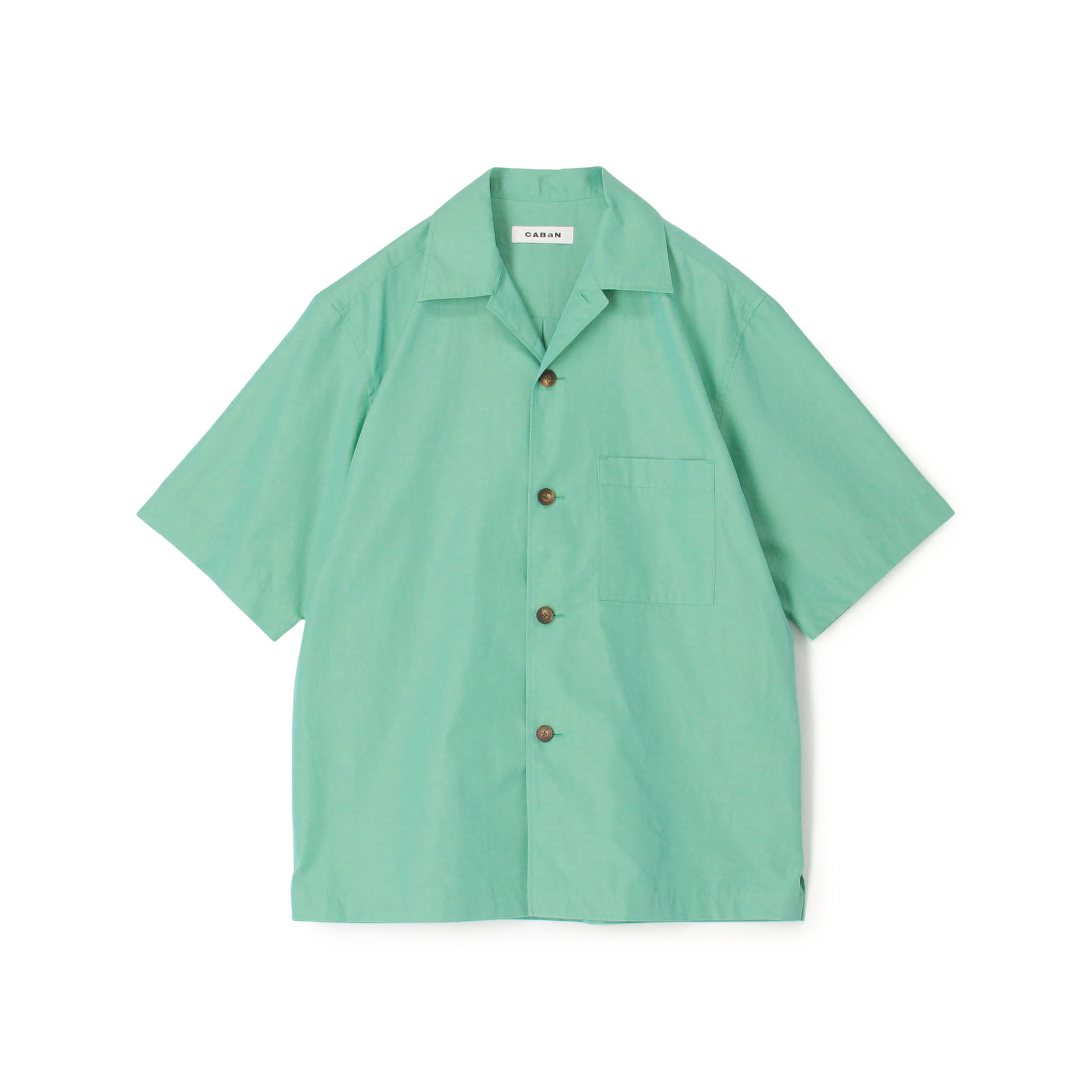 CABaN シャトルポプリン 2-wayオープンカラーシャツ｜トゥモローランド