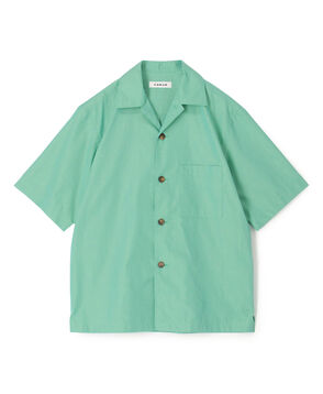 CABaN シャトルポプリン 2-wayオープンカラーシャツ