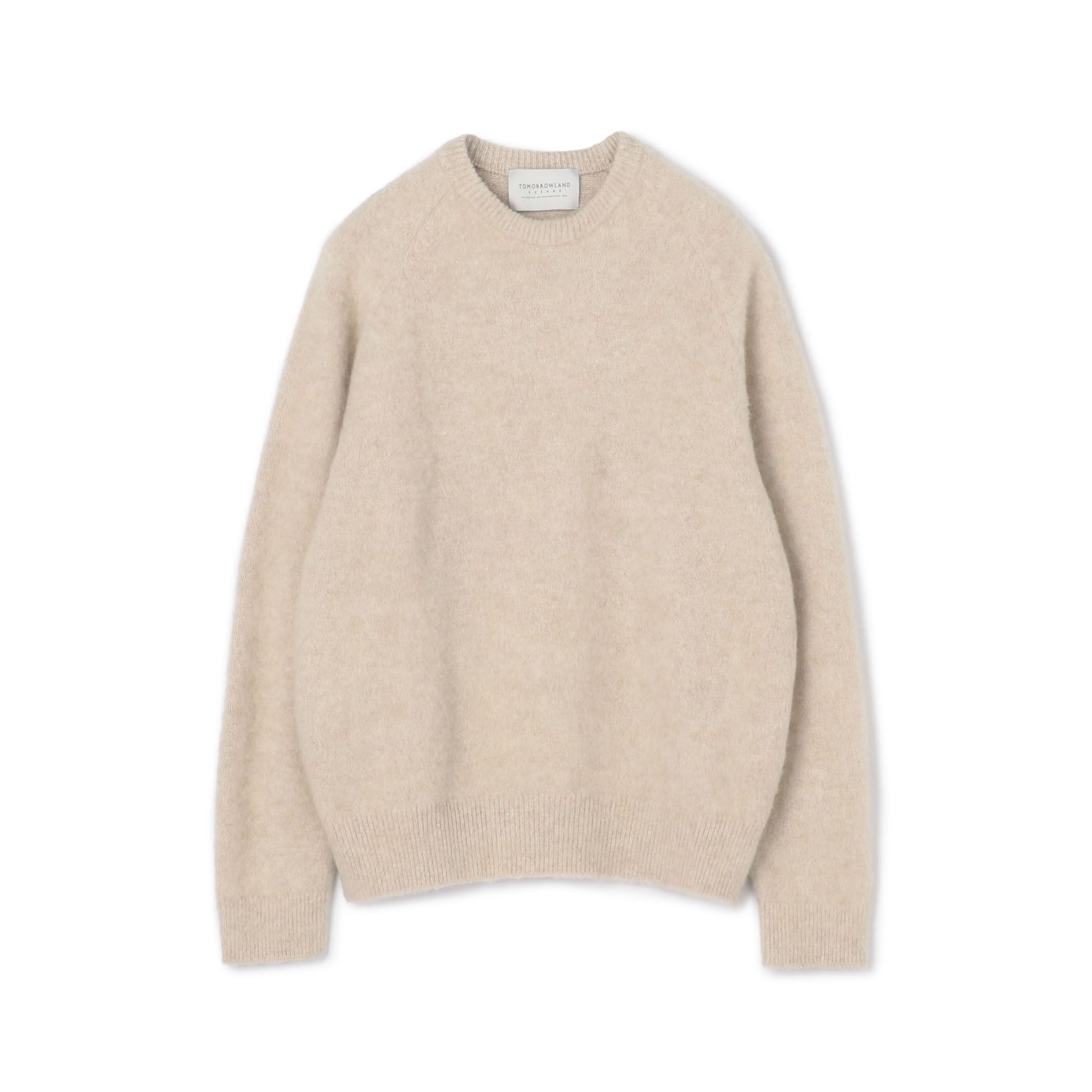 TOMORROWLAND Tricot ウールシャギー クルーネックプルオーバー