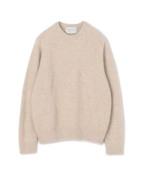 TOMORROWLAND Tricot ウールシャギー クルーネックプルオーバー