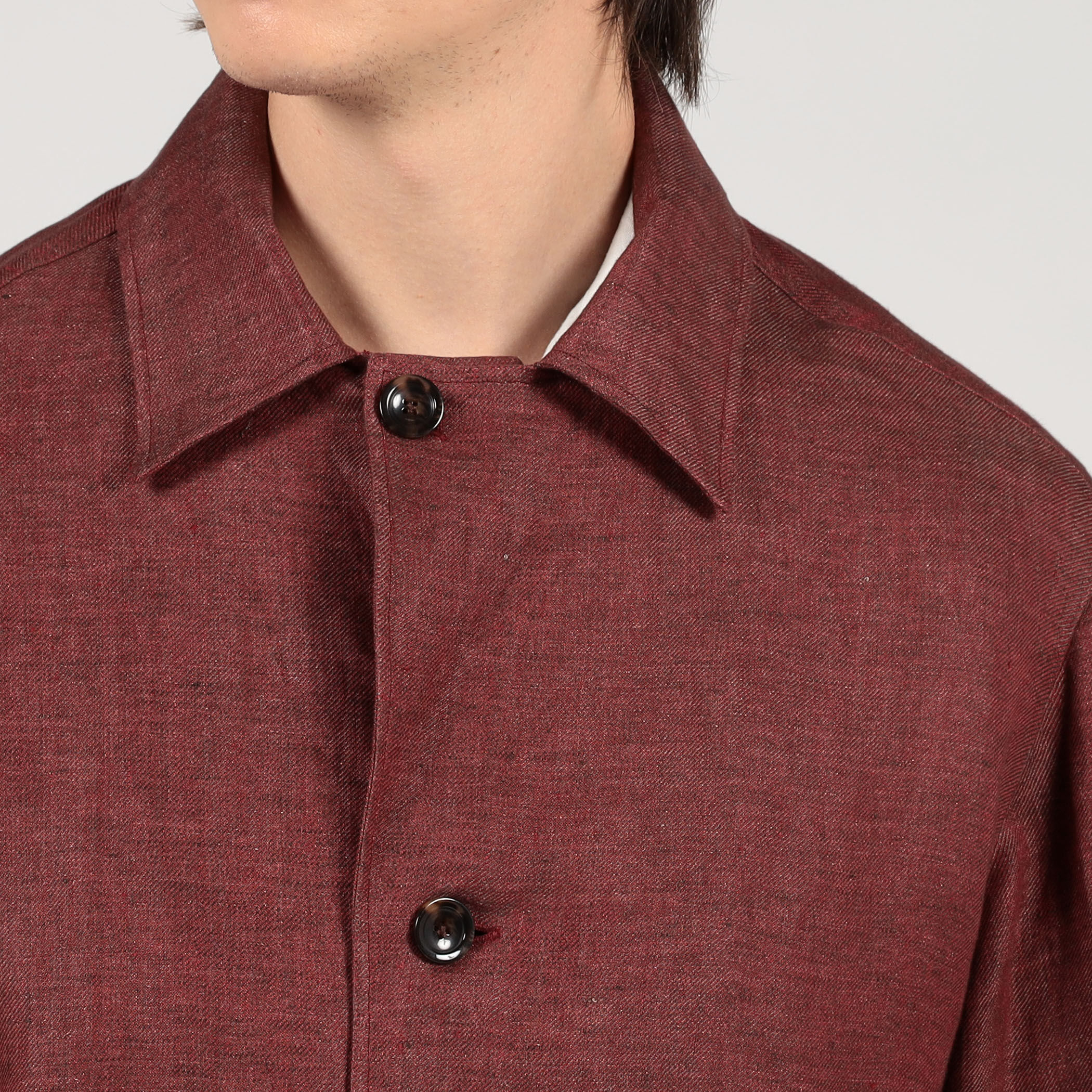 TOMORROWLAND PILGRIM リネン ハンドカバーシャツ｜トゥモローランド