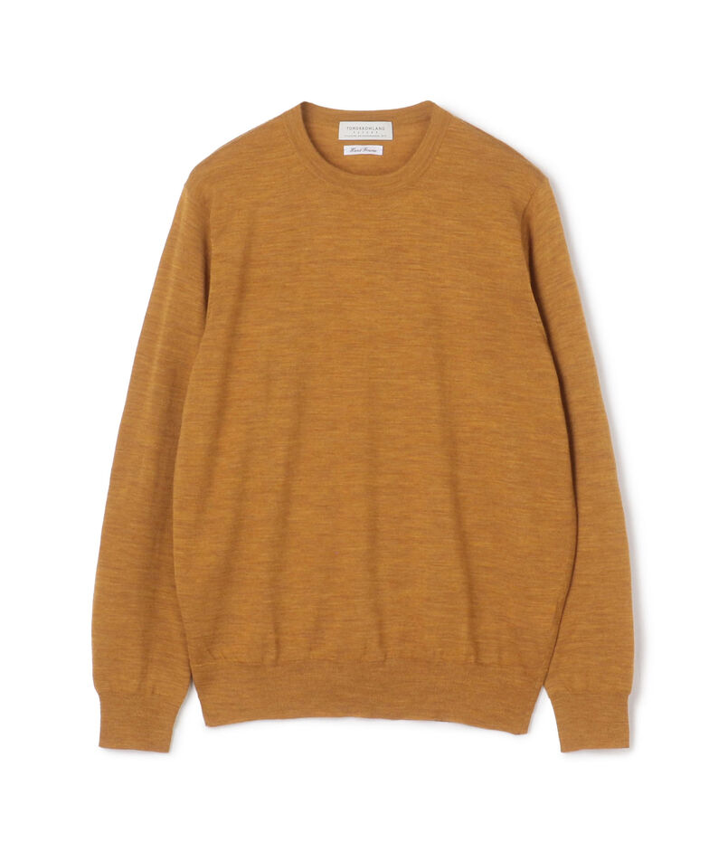 TOMORROWLAND tricot スーパーファインメリノウール クルーネックプルオーバー S-WOOL
