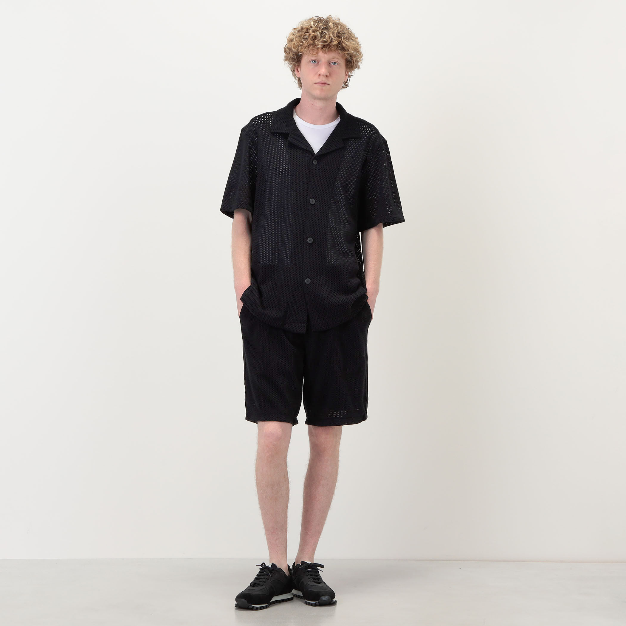 別注】OAS×Edition Nicola shorts コットンメッシュ ショーツ
