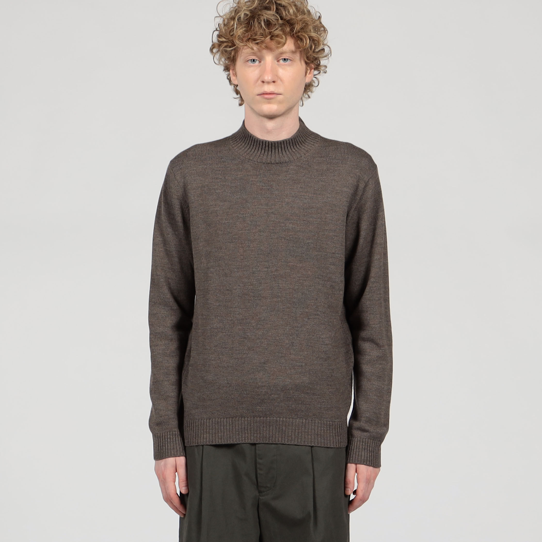 TOMORROWLAND tricot メリノベーシック モックネックプルオーバー