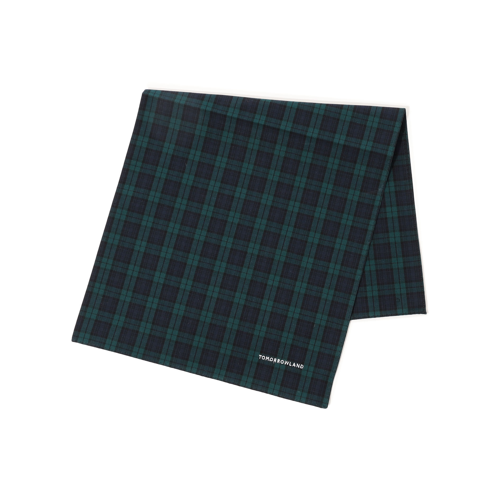 TOMORROWLAND コットン チェックハンカチ｜トゥモローランド 公式通販