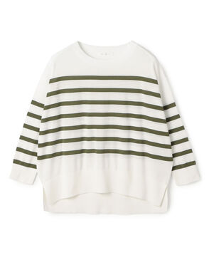 プレーンコットン クルーネックプルオーバー